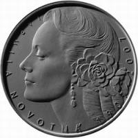 200 Kč - Jarmila Novotná, Ag900/ 13g/ 31mm/ STANDART