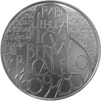 200 Kč - Rabi Jehuda, Ag900/ 13g/ 31mm/ STANDART