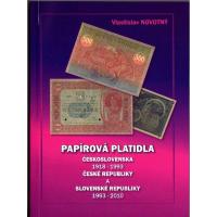 1918 - 1993 Papírová platidla ČSSR, ČR a SR 1993 - 2010
