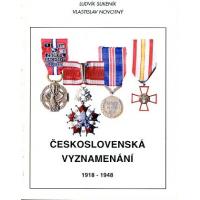 1918 - 1948 Československá vyznamenání