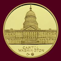 John Fitzgerald Kennedy JFK Au 999,9/ 15,56g/ 28mm/ proof