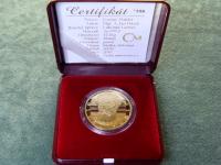 Gustav Mahler Au999,9/ 15,56g/ 28mm/ proof/ číslovaná