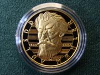 Gustav Mahler Au999,9/ 15,56g/ 28mm/ proof/ číslovaná