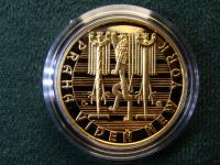 Gustav Mahler Au999,9/ 15,56g/ 28mm/ proof/ číslovaná
