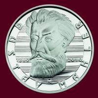 Gustav Mahler Ag 999/ 42g/ 50mm/ proof