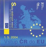 2004 - oběhová sada Vstup ČR do EU