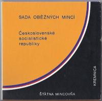 sada oběžných mincí r.1989