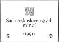 sada oběžných mincí r.1991