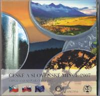 2007 - Oběhová sada českých a slovenských mincí