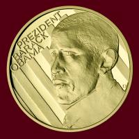 Barack Obama - Au999,9/ 15,56/ proof/ ČM