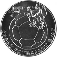 200 Kč - Fotbalový svaz, Ag900/ 13g/ 31mm/ STANDART