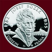 Josef Božek konstruktér prvního parovozu Ag999/ 16g/ 34mm/ proof