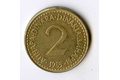 Mince Jugoslávie  2 Dinara 1985 (wč.404)   