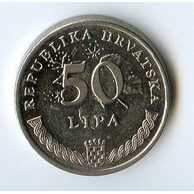 Mince Chorvatsko  50 Lipa 1993 (wč.241)     