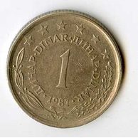 Mince Jugoslávie  1 Dinar 1981 (wč.338)    