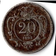 20 Filler 1893 (wč.424)