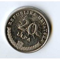 Mince Chorvatsko  20 Lipa 2007 (wč.224)   