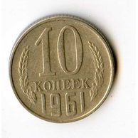 Rusko 10 Kopějky r.1961 (wč.501)       