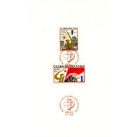 1986 - NL 2737a +2739a mezinárodní výstava oštovních známek SOCFILEX 1986