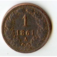 1 Kreuzer 1861 A (wč.64)