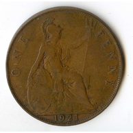 1 Penny r. 1921 (č.251)