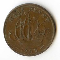 1/2 Penny r. 1955 (č.536)