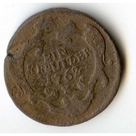 1 Kreuzer r. 1762 K (wč.135)