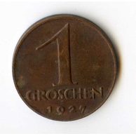 1 Groschen r.1927 (wč.212)