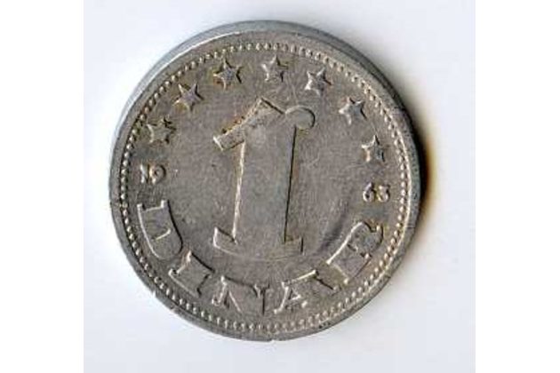 Mince Jugoslávie  1 Dinar 1963 (wč.317)   