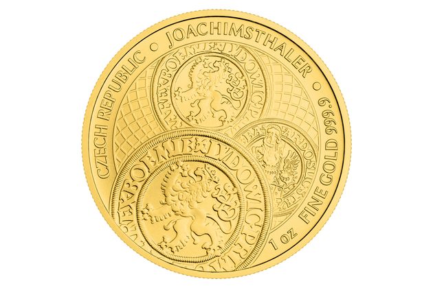 Zlatá uncová investiční mince Tolar - Česká republika  standard (ČM 2024)