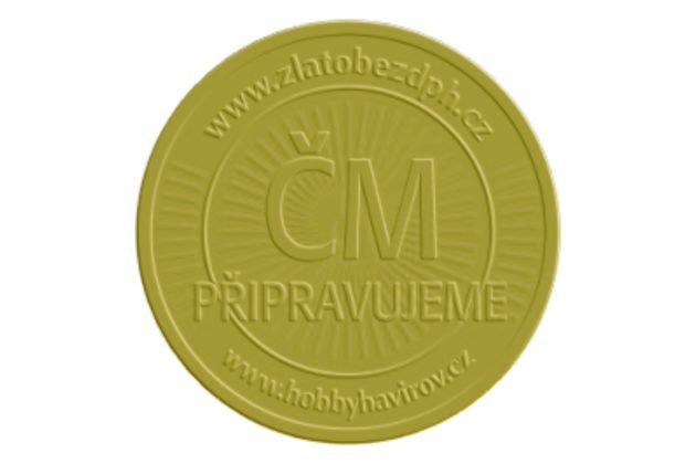Zlatá mince Obrněná technika - PzKpfw IV proof (ČM 2024)