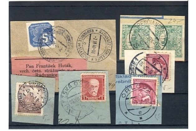 známky - soubor č.195MF - Razítka