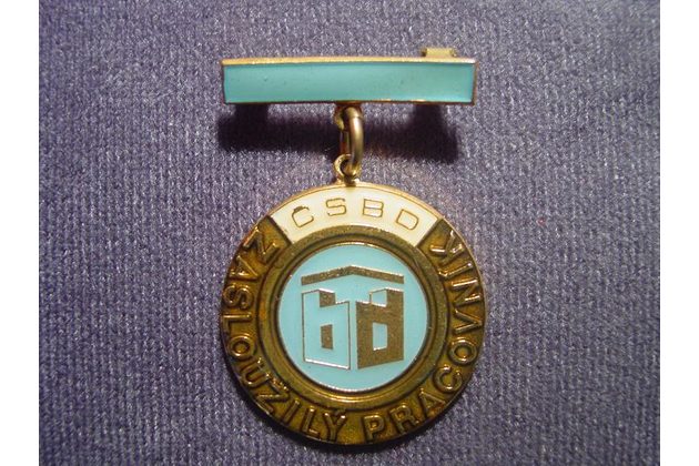 12108 - Zasloužilý pracovník ČSBD
