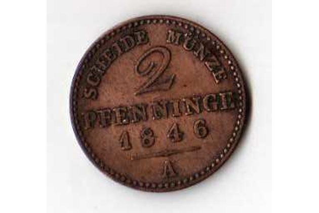 č.17 Prusko/ 2 Pfen, 1846 A