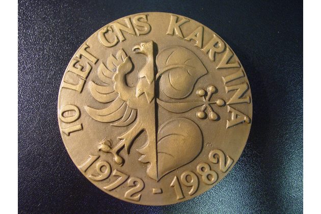 12654 - 10 let ČNS Karviná