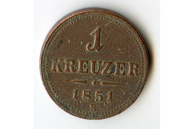 1 Kreuzer 1851 B (wč.43)