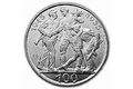 100 Kčs 10.výročí osvobození Československa (1955)  (Wč.116)