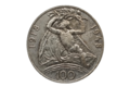 100 Kčs 30.výročí vzniku Československé republiky (1948) (Wč.106)