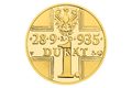 Zlatý 1-dukát sv. Václava se zlatým certifikátem - ak. mal. Vladimír Pavlica proof  (ČM 2025)