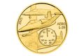 Zlatá půluncová medaile Aero L-39 Albatros proof (ČM 2025)