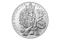 Stříbrná pětiuncová investiční mince Český lev standard (ČM 2026)