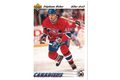 HK182 - Upper Deck karta - Stéphane Richer č. 244 (1991-92)
