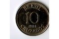 Mince Brazílie  10 Cruzados 1988 (wč.320)          