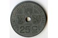 Mince Belgie 25 Cent 1942  (wč.66)     