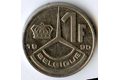 Mince Belgie 1 Franc 1990  (wč.142)                  