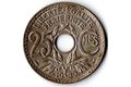 25 Centimes r.1939 (wč.263)