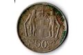 Mince Řecko  50 Lepta 1970 (wč.220)                                          