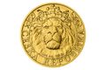 Zlatá uncová investiční mince Český lev standard (ČM 2022)