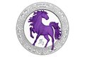 Stříbrná mince Rok koně proof (ČM 2026) metalicky kolor
