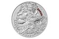 Stříbrná kilogramová investiční mince Český lev 2025 s granáty standard (ČM 2025)